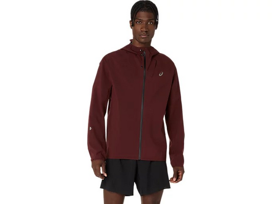 METARUN WATERPROOF JACKET DARK RED PLANET