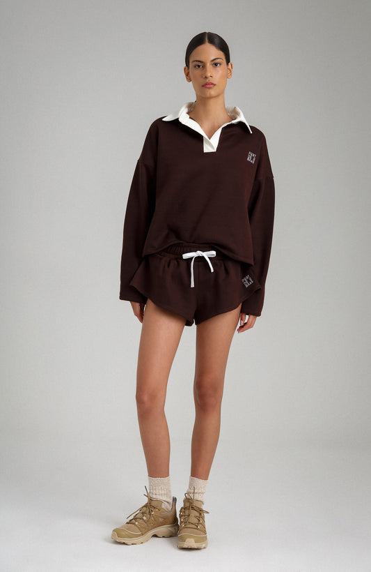 Sofia Sweater Dark Chocolate