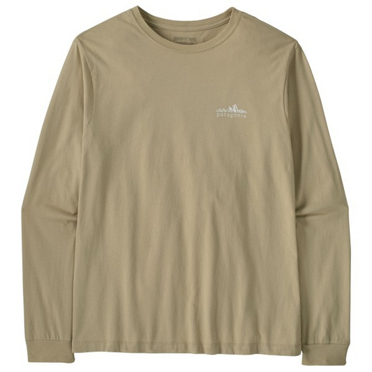 M's L/S Fitz Roy Foothills T-Shirt Weathered Stone