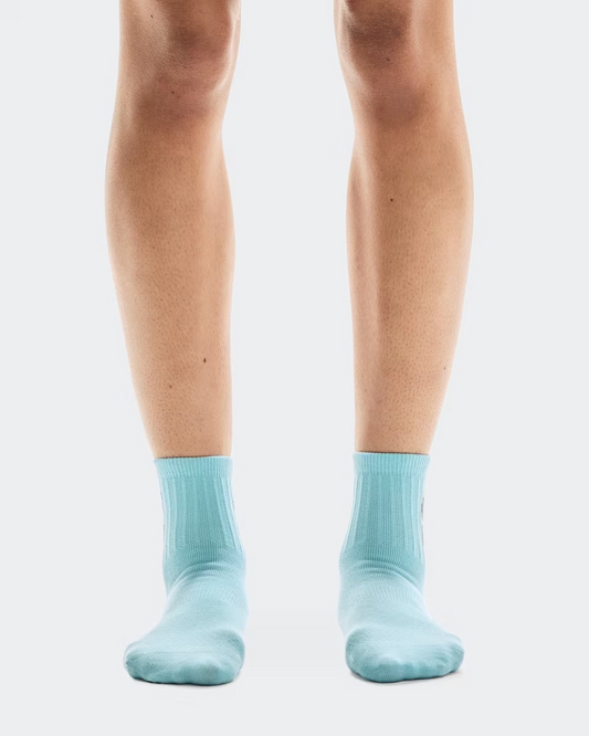 Logo Sock Mid 3P Unisex Desert | Wash