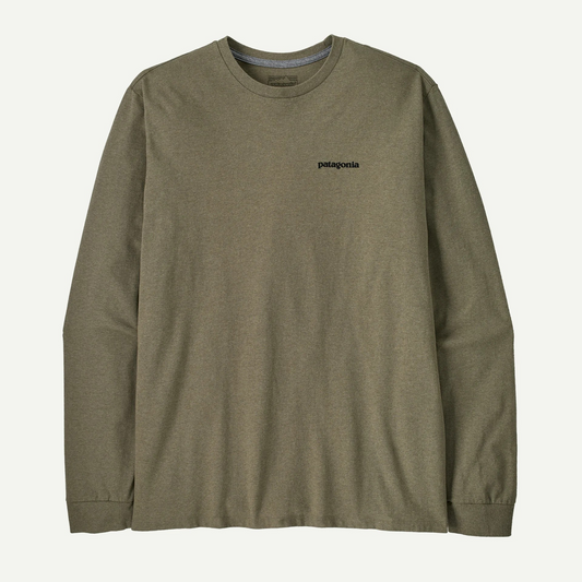 M's L/S Home Water Trout Responsibili-Tee River Rock Green