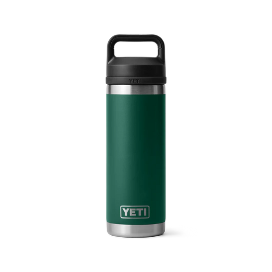 Rambler 18 Oz (532 ml) Bottle Chug Black Forest Green