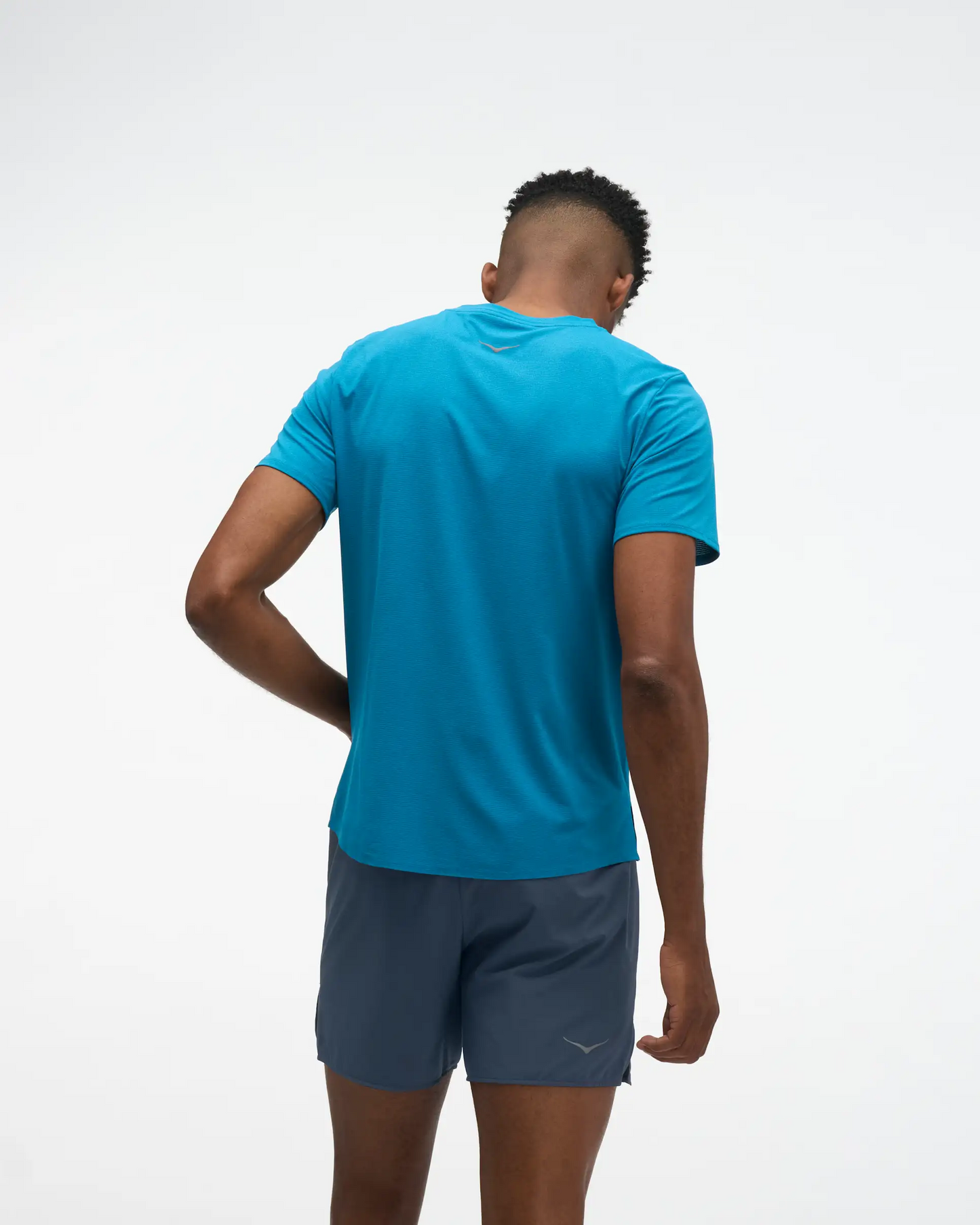 CAMISETA EVERYRUN SHORT SLEEVE NIGHT GLOW BLUE