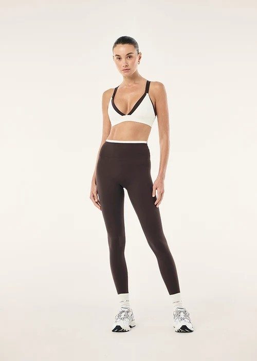 ACTIVATE SPORTS BRA COFFEE