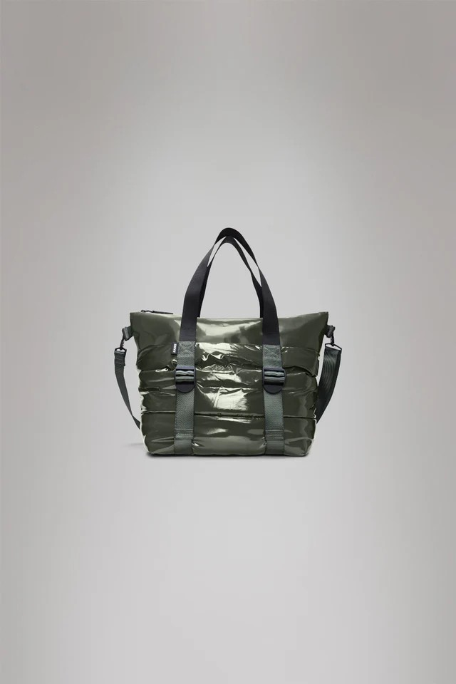 Puffer Mix Tote Bag Mini W3 Swamp