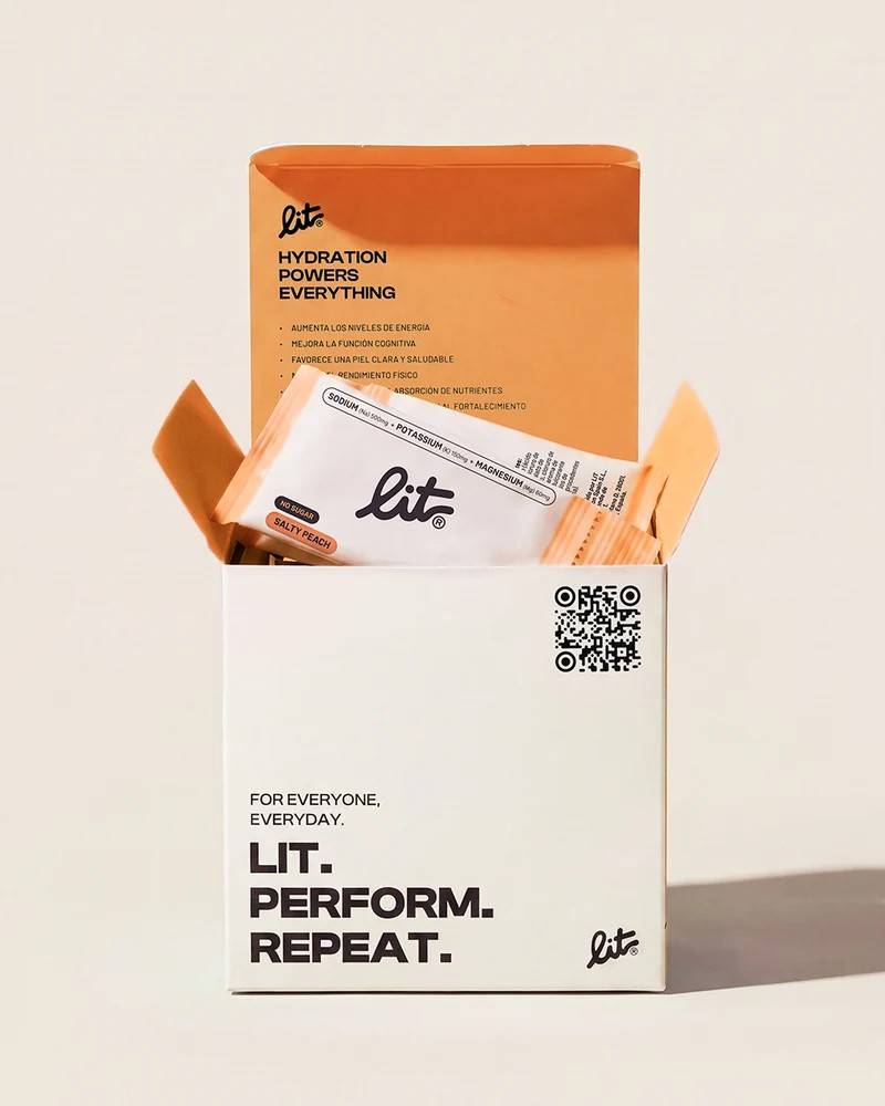 LIT Daily Hydration - Salty Peach
