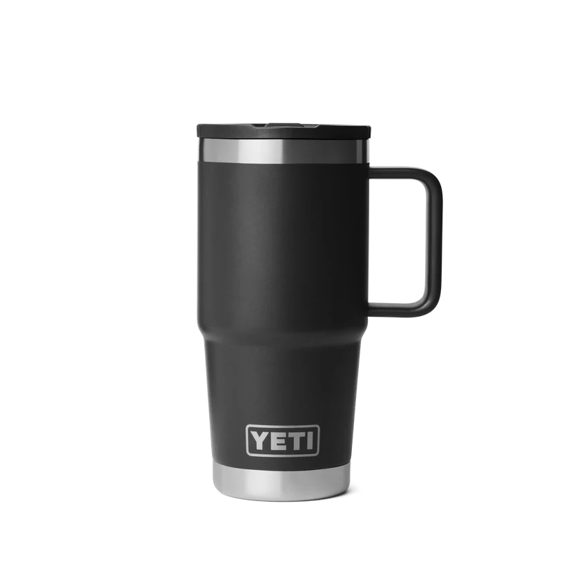 Rambler 20 Oz (591 ml) Travel Straw Mug Black