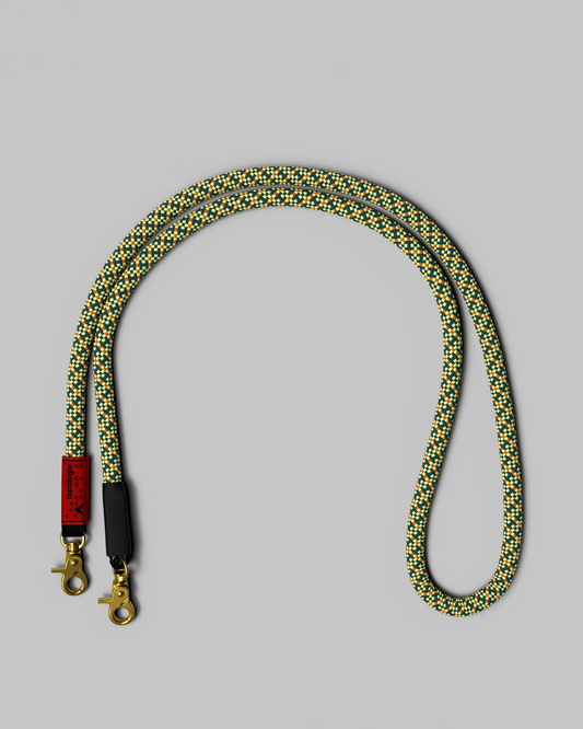 10mm Rope Strap Orange Checkboard