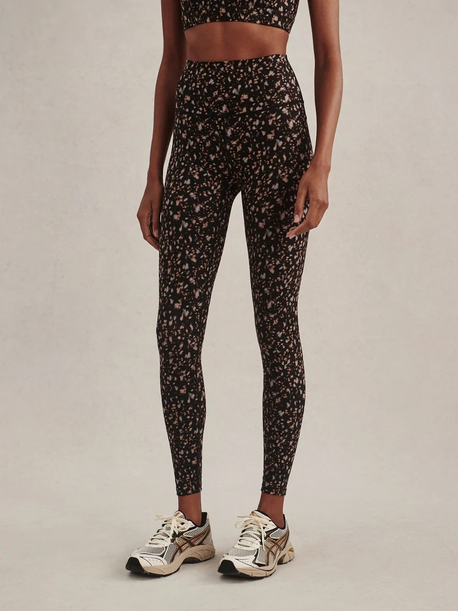 freesoft contrast high rise legging 25 smoky amethyst