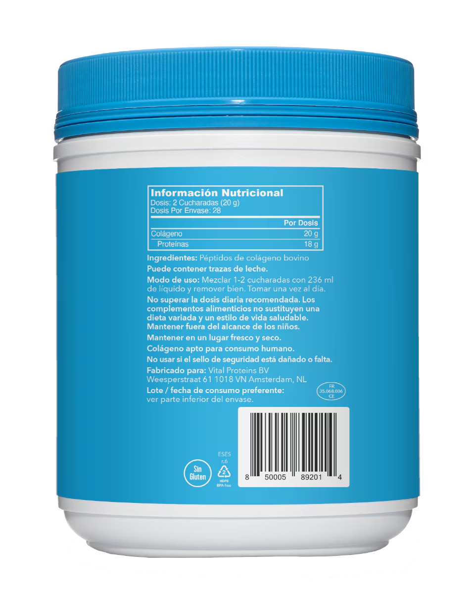Collagen Peptides (567g) - Sabor neutro