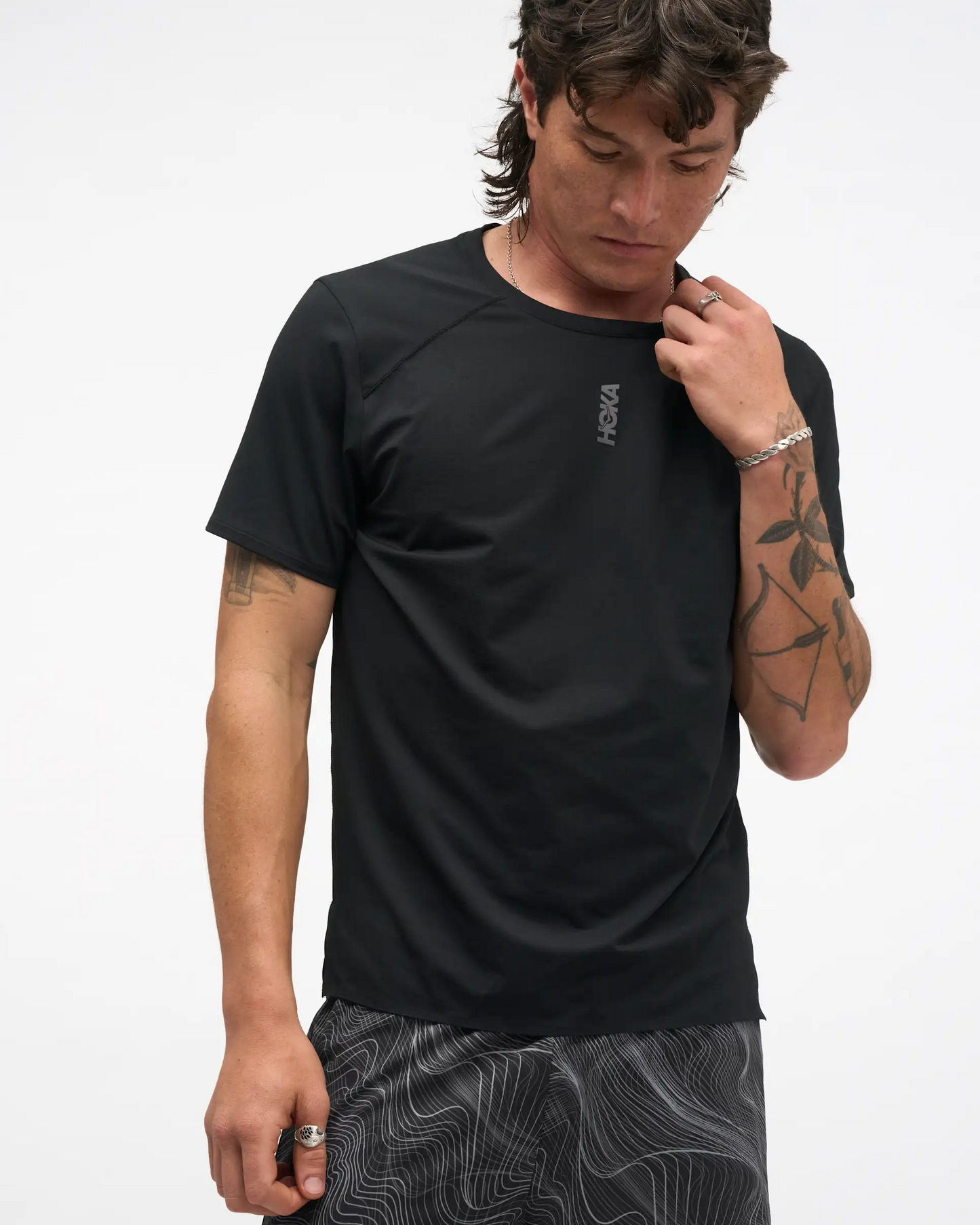 CAMISETA EVERYRUN SHORT SLEEVE BLACK