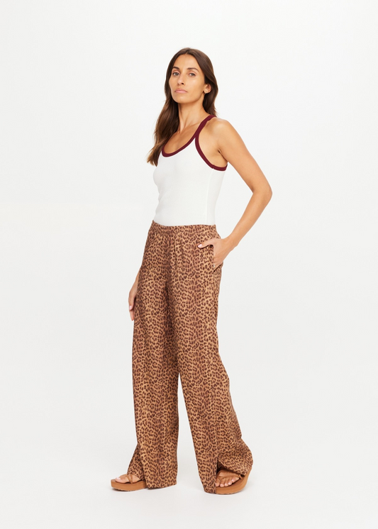 JAVAN JULIET PANT LEOPARD