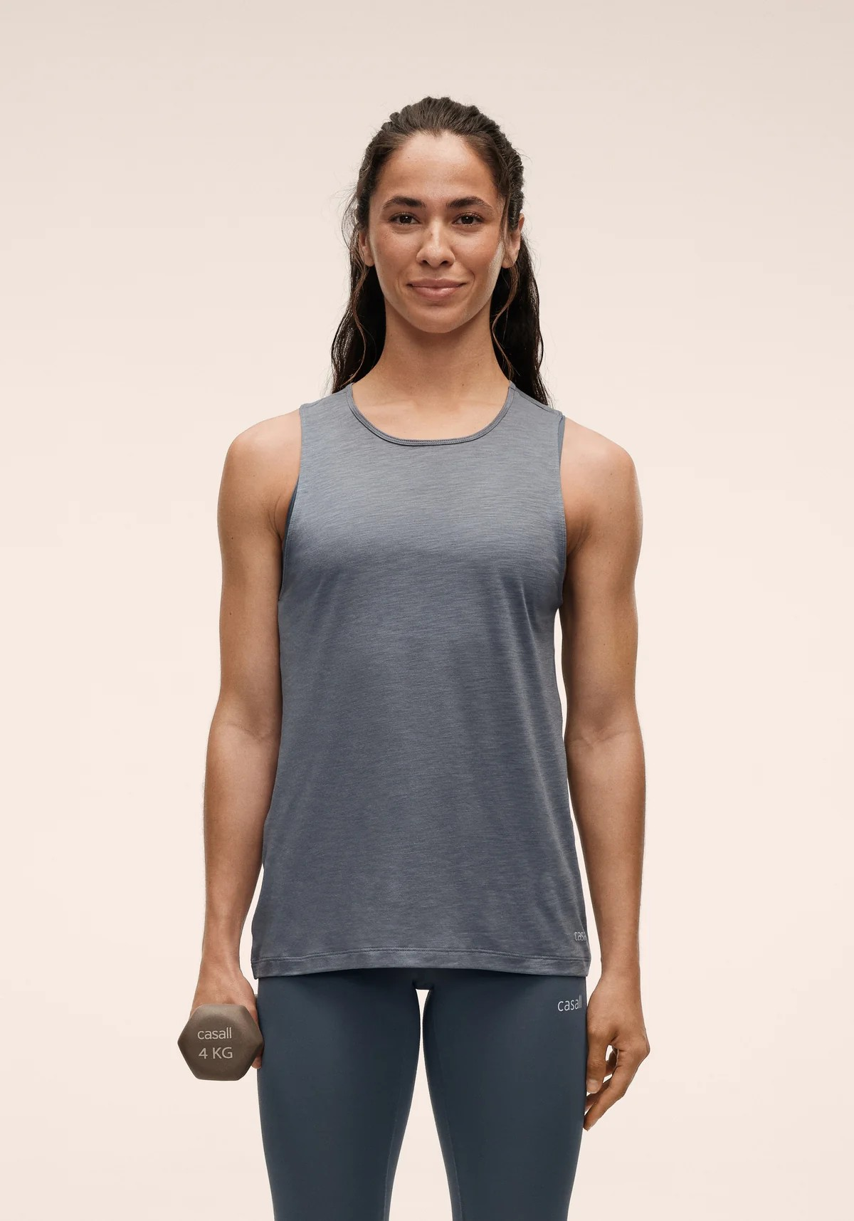 Soft Texture Tank Mirage Blue