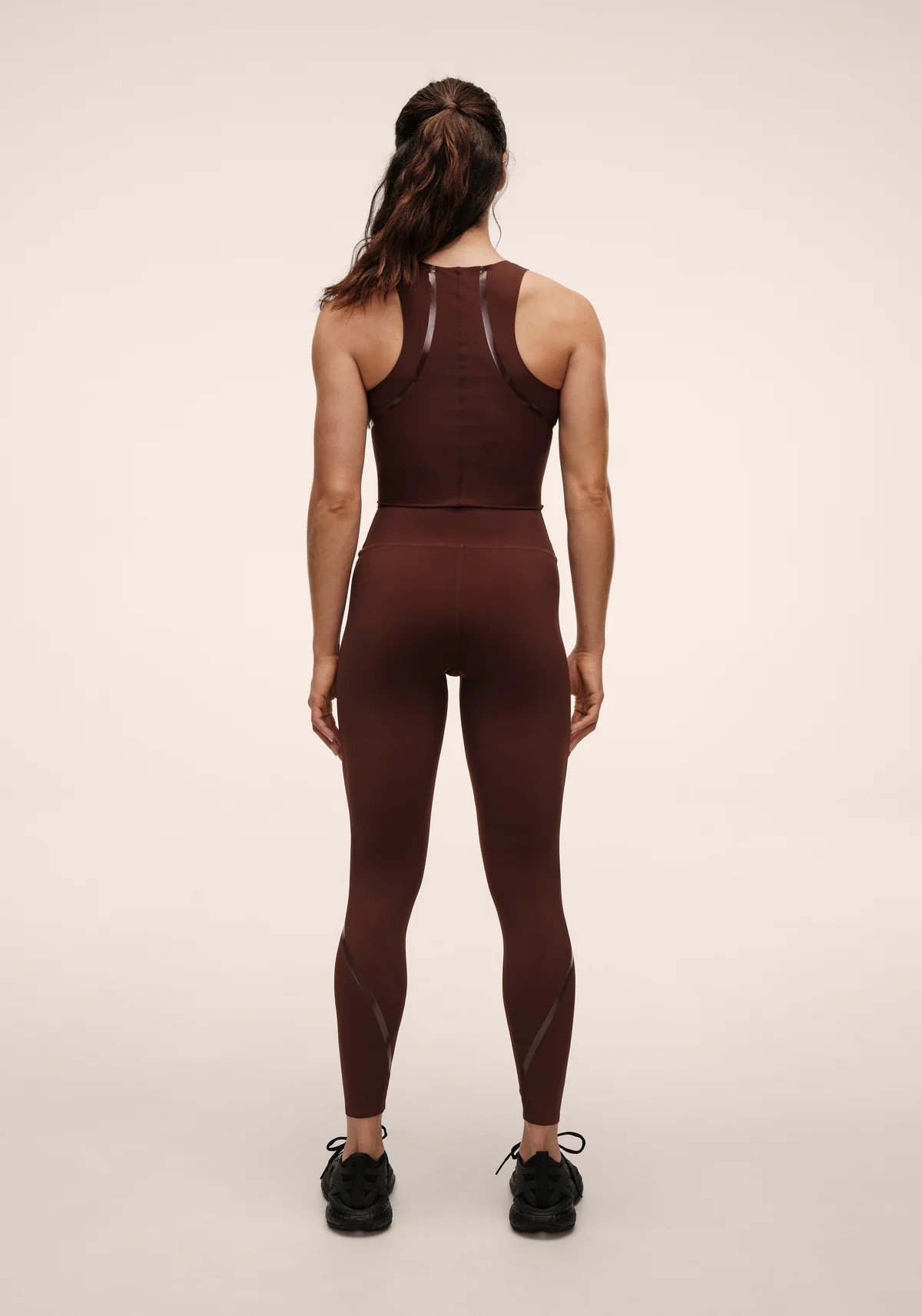 Sculpture 3.0 High Waist Tights Dark Brown