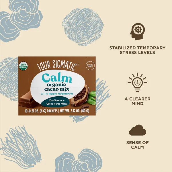 Calm Organic Mushroom Cacao with Reishi