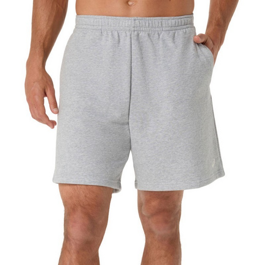 FRENCH TERRY RELAXED 7IN SHORT GREY HEATHER